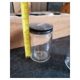 Very cool Folk Art Box filled with little Jars