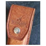 Vintage Schrade LB7 Folding Knife w/ Sheath