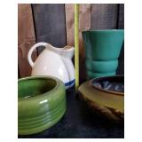 4 Mid Modern Vases and Pitchers - Haeger and More!!