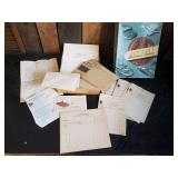 Very Unique Collection of unused Paper from a Detroit Lakes Furrier & Tanning Company... Lots of invoices, envelopes, and more!!