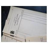 Very Unique Collection of unused Paper from a Detroit Lakes Furrier & Tanning Company... Lots of invoices, envelopes, and more!!