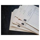 Very Unique Collection of unused Paper from a Detroit Lakes Furrier & Tanning Company... Lots of invoices, envelopes, and more!!