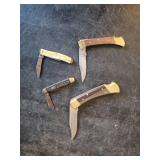 Group of Pocket Knives - Buck, Colonial and More!!
