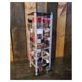 Large Collection of Unused Earrings and Display Rack