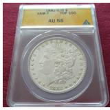 1882-O/O VAM-7 Morgan Dollar - ANACS AU55