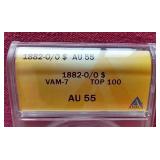 1882-O/O VAM-7 Morgan Dollar - ANACS AU55