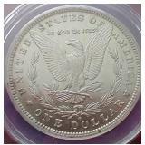 1882-O/O VAM-7 Morgan Dollar - ANACS AU55