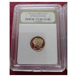 (2) Slabbed Roosevelt Dimes