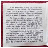 2000 Anchorage, Alaska 1 oz Silver Round