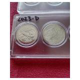 2023 American Women Quarters - P & D