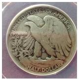 1921-D Walking Liberty Half Dollar ANACS VG8 - KEY DATE!!