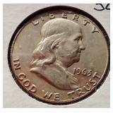 (4) Franklin Half Dollars