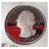 (4) Silver Proof Quarters
