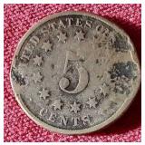 1872(?) Shield Nickel