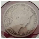 (3) Barber Half Dollars