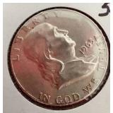 (3) Franklin Half Dollars - 1961-D/1962-D/1963-D