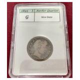 1895-S Barber Quarter
