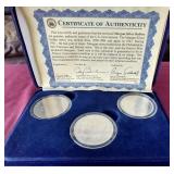 1921 Morgan Dollar Set - All 3 Mints P/D/S