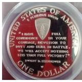 1991-95(W) WW2 Commemorative Silver Dollar - PCGS PR69 DCAM