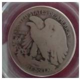 1917-S (Obverse) Walking Liberty Half Dollar - PCGS AG03