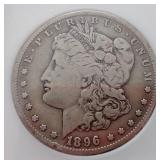 1896-S Morgan Dollar - ANI VF20