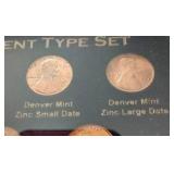 1982 Lincoln Cent Type Set