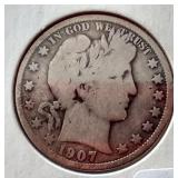 (3) Barber Half Dollars