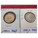 (10) Proof Washington Quarters