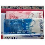 (4) U.S. Mint Uncirculated Sets - 1998-2001