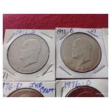 (10) Eisenhower Dollars