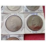 (10) Eisenhower Dollars