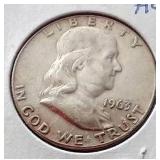 (4) Franklin Half Dollars