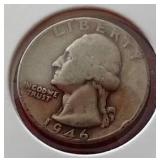 (6) 90% Silver Washington Quarters