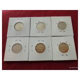 (6) Nickels - Uncirculated & Proofs