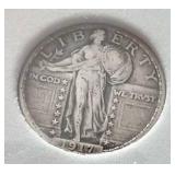 1917 Standing Liberty Quarter (Type 2)