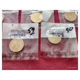 (8) Presidential Dollars in Packets