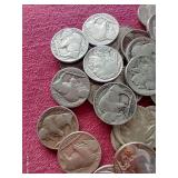 (35) Buffalo Nickels