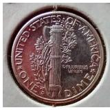 (2) Uncirculated 1943 Mercury Dimes