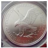2021 American 1 oz Silver Eagle - ANACS MS70