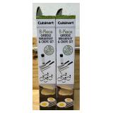 Cuisinart 8-Piece Griddle Breakfast & Crepe Set lot of 2