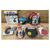 Diablo/Norton Grinding, Sander, Wheel lot of 9