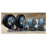 Mini Cart Wheels lot of 4