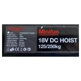 REROWALD Minifun 18V DC Hoist