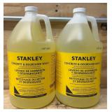 Stanley Concrete & Degreaser Wash lot of 2