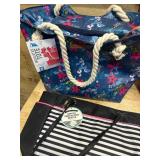 Assorted lunch boxes and totes