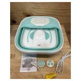 Homedics Easy Store Collapsible Footbath with Full Heat, Soothes Sore Tired Feet