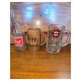 Beer Mug, A&W Mug, Bottle