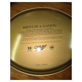 Miller Tin Platter, Indian Head Wall Hanging