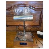 Miller Lite Desk Lamp  WORKS