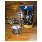 Princess House Mug, 2 Wine Glasses, Lantern NEW!